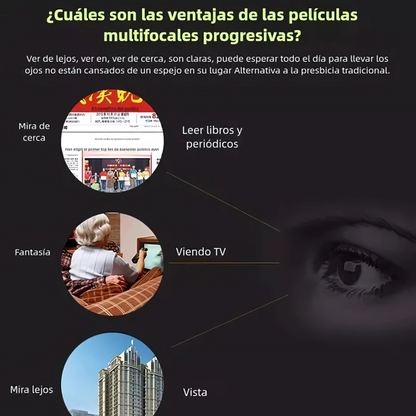 LENTES BIFOCALES 2 X 1 🎁 – Visión clara de cerca y de lejos sin cambiar de gafas