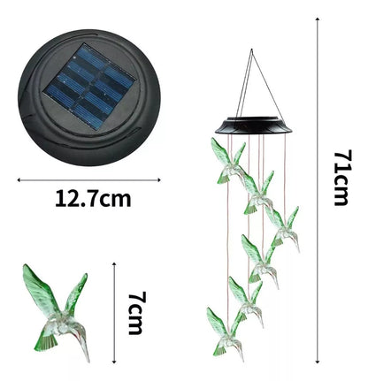 🕊️✨Colgante Colibrí Solar + ENVÍO GRATIS