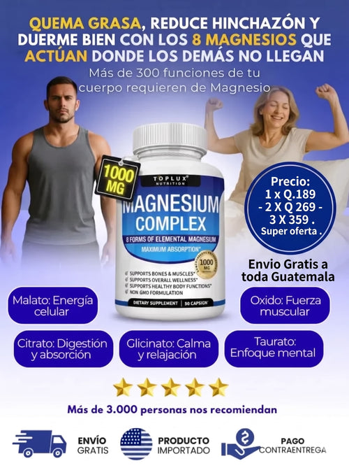 2X1 Magnesium Complex 8 en 1