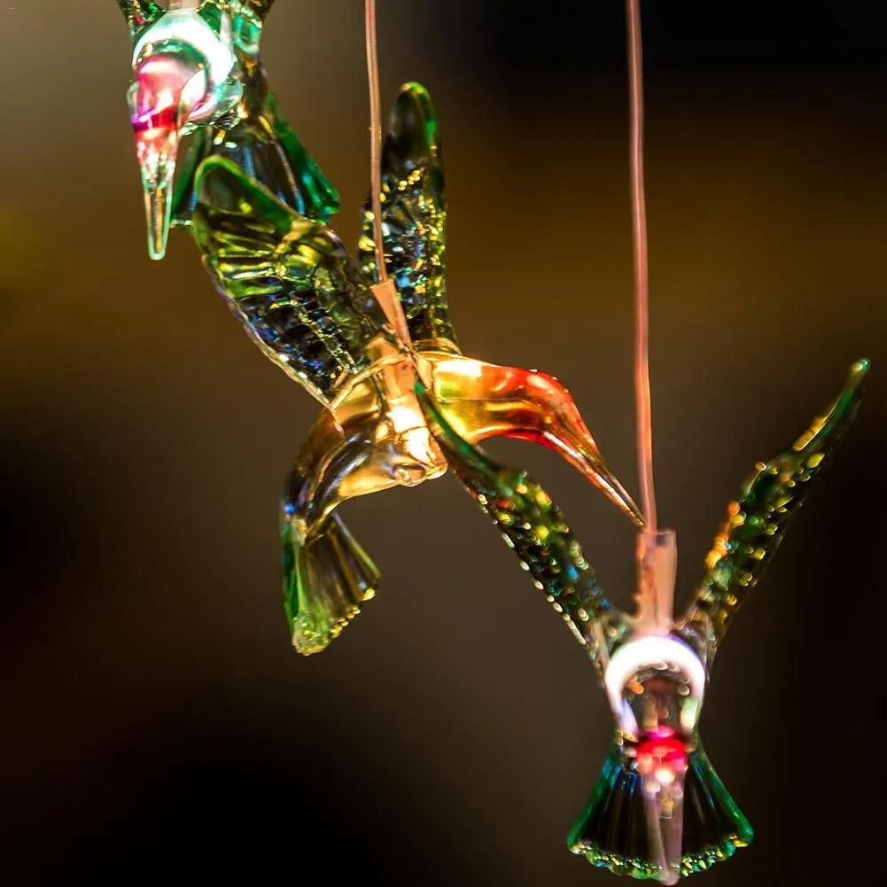 🕊️✨Colgante Colibrí Solar + ENVÍO GRATIS