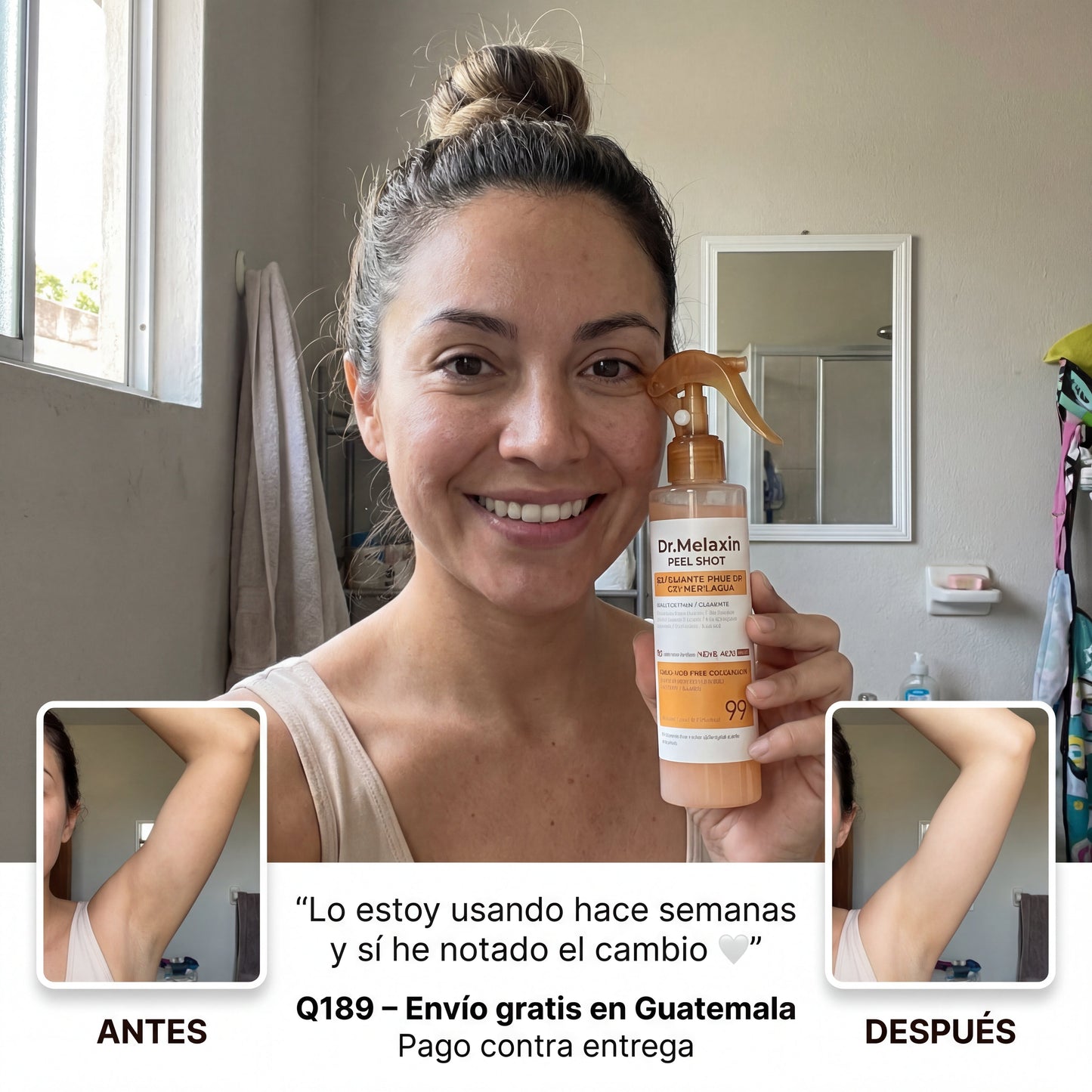 DR. MELAXIM PEEL SHOOT-ANTI MANCHAS CORPORAL + ENVÍO GRATIS 🎁