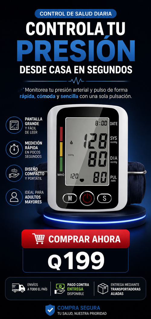 Tensiómetro De Brazo Digital Voz Español