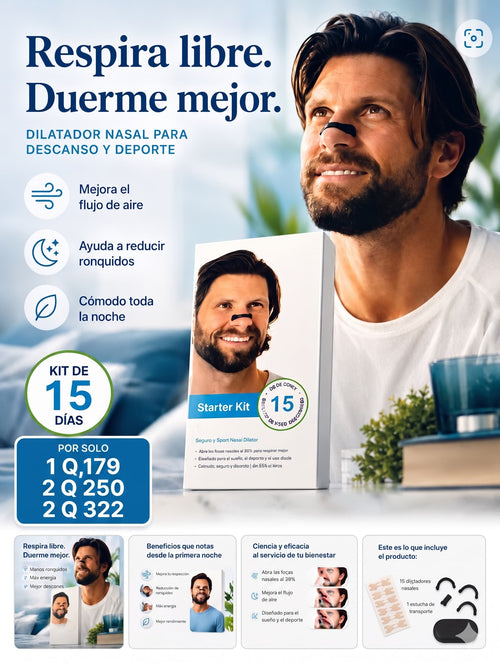 "Respira Mejor — Dilatador Nasal"