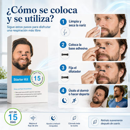 "Respira Mejor — Dilatador Nasal"