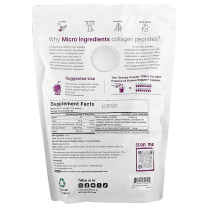Multi Collagen Peptides, Recupera la firmeza, movilidad y belleza natural de tu cuerpo