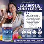 MAX CALM® Bebida Relajante de Magnesio, reduce el cortisol
