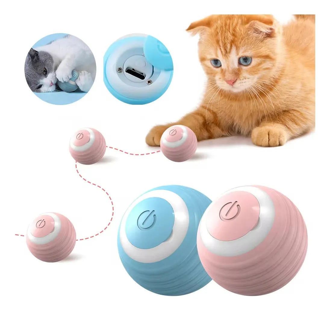 😺🥎Pelota inteligente para gatos - diversión infinita para tu mascota